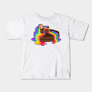 Philadelphia Philly Pride LGBT Chocolate Pancakes - Gay Rainbow Kids T-Shirt